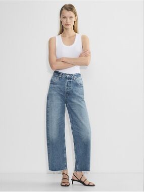 Citizens Of Humanity Medium Wash Wide Leg Jeans